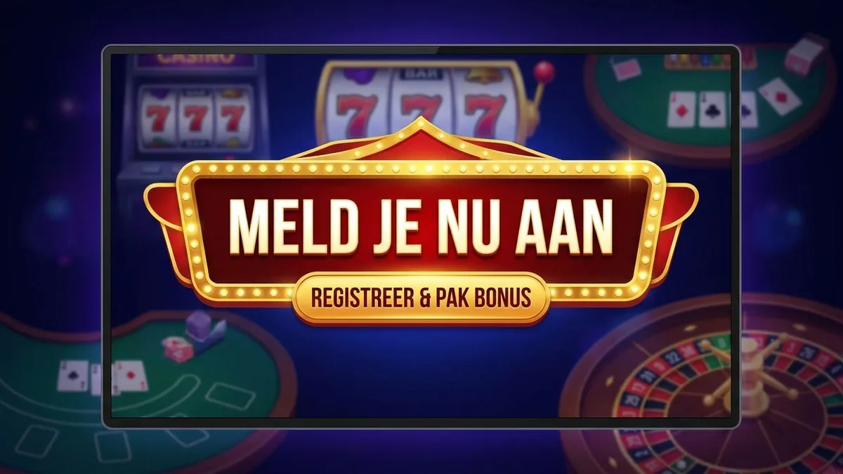 Aanmelden met bonus